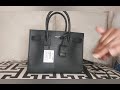 Unboxing YSL Sac De Jour baby size * Luxury handbag