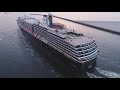 Zuiderdam Holland America Line Drone view IJmuiden