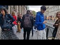 Paris, France - walking tour in the 9th arrondissement - shopping district of Paris
