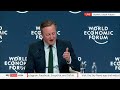 Lord Cameron joins panel at the World Economic Forum in Saudi Arabia