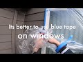 HOUSE PAINTING : HOW TO MASK WINDOWS LIKE A PRO.