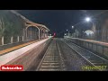 Drivers eye view, Wyndham Vale Yard to Little River, Night time run, June 2024