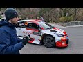 WRC 2023 PURE SOUND - Moments before a Montecarlo SS start | 4k 60 fps