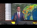 Tropics Update: Debby expected to bring rainfall, flooding, possible tornado threat to Virginia & NC