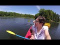 Kayaking on Hills Creek Lake
