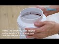 How to install a Midea Portable Air Conditioner