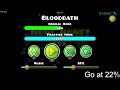 Bloodbath 51% (Done on livestream) | Geometry Dash