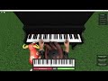 Playing Lavender Town Theme from Pokemon Red/Blue on a Roblox Piano