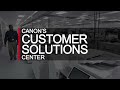 Canon Customer Solutions Center
