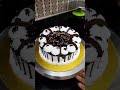 Black Forest Cake New Decoration #shorts #shortvideo #cakedecorating