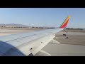 HOUSTON BOUND!  Southwest Airlines Pushback, Engine Start LAS-IAH 737-800 6/11/22