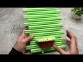 Creative ideas for used drinking straws to be wall hangings and pencil cases
