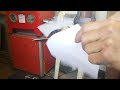 How to sharpen knives on a 1x30 grinder