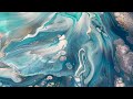 Ocean Wave Energy - AMAZING Acrylic Pour Painting