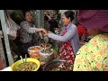 Amazing street food tour, plenty of breakfast and lunch dishes, Cambodian street food