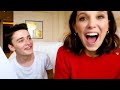 Noah Schnapp and Millie Bobby Brown