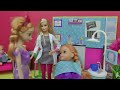 Sugar Bugs ! ANNA toddler at the Dentist ! - Little ELSA is there too