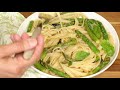Asparagus Pasta with Garlic and Lemon I AnitaCooks.com