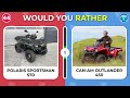 Would You Rather...? MOTORCYCLES Edition! 🏍️🛣️