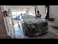 Bentley getting cleaned up (Car Spa) Prewash/Snow Foam