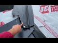 How to install a valley with a pitch change. Standing seam metal roof flashing.