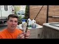 How To DEEP Clean Your AC Coils FOR FREE.  Use This Secret Sauce