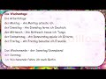 Deutsch lernen mit Dialogen A1