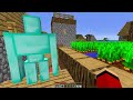 JJ's RICH Golem vs Mikey's POOR Golem Prank Battle in Minecraft - Maizen