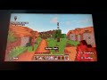 Playing Minecraft