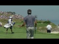 Bubba Watson Wows the Crowd with this Giant Hook Shot | 2015 PGA Championship