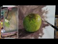 How to Paint a Simple STILL LIFE - Painting an Apple