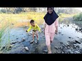 Liburan di Kampung nyari Kepiting !!