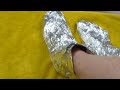 Put 2 balls of aluminum foil in the fridge