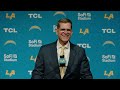 Head Coach Jim Harbaugh Introductory Press Conference | LA Chargers