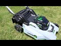 EGO Cordless Self Propelled Lawn Mower Review. Putting The EGO BATTERY Powered Mower To The Test!