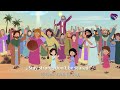 The crossing of the Red Sea - Animated, with Lyrics