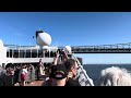 MSC Meraviglia Departing NYC - Must-See Cruise Ship Sail Away!