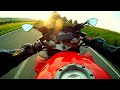 Honda VFR 800 FI onboard ride - geritten vom tapferen Schneiderlein