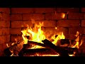 Warm Relaxing Night with Cozy Fireplace Burning 🔥 Relaxing Fireplace 4K with Crackling Fire Relaxing
