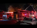 Massive 3-Alarm Blaze Consumes Building in Bakersfield