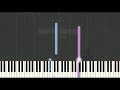 Peder B. Helland - Nighttime (Radio Edit) | Synthesia Piano Tutorial