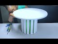 PLASTIC BUCKET TRANSFORMER TO A FLUTED COFFEE TABLE AND A FLUTED PLANTER ~2024 diy projects.
