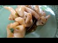 Thai Food - SPICY STIR FRIED SQUID Aoywaan Bangkok Seafood Thailand