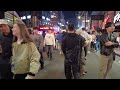 ［Hongdae 4K］Seoul Night Walk!! ~ What does the night that Hongdae hipsters enjoy look like ~~ ??