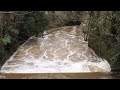 FLASH FLOOD TIME LAPSE DRONE FOOTAGE (3 HOURS IN 40 SECS)