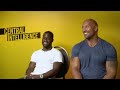 Kevin Hart & The Rock do hilarious impressions of each other!