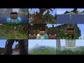All GoodTimesWithScar Timelapses on Hermitcraft Season 9 Perfectly Synced! (Super Fast Build Mode)