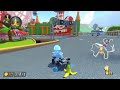 Mario Kart 8 Deluxe: Ice Mario vs. SM64 Metal Mario - Epic Showdown in the Propeller Cup!
