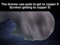 How Survivor got to copper 9