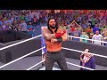 WWE 2K24: Roman Reigns vs Brock Lesnar Gameplay! (Concept)